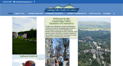 Desktop Screenshot of cambridgenychamber.com